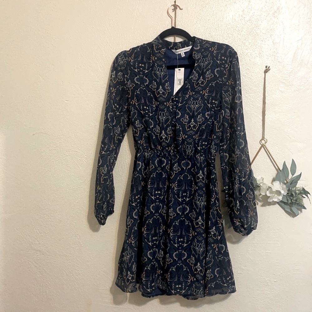 Printed cupcakes and cashmere dress